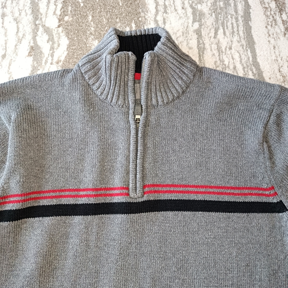 Eddie Bauer Mens 1/4 Zip Sweater Size Medium